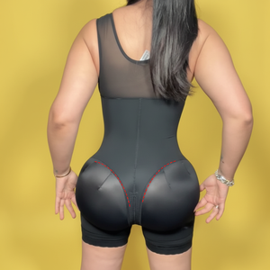 Faja colombiana <span class=keywords><strong>de</strong></span> etapa 2/3 para mujer, ropa deportiva, faja reductora, body moldeador con cremallera, ganchos exteriores e interiores, con sujetador - Product Image 1