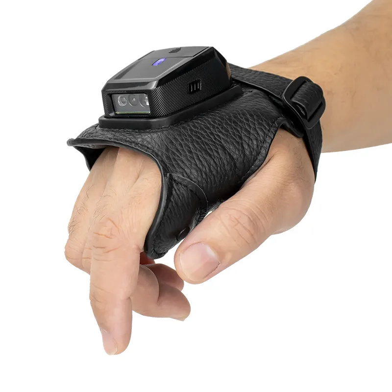 RADAll Finger Trigger Guante BT Escáner de código de barras Lector de código QR