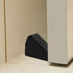 Heavy Duty <b>Spring</b>-Loaded Stainless Steel Door Stopper-Adjustable <b>Decorative</b> Door Stop Wedge for Bottom Door Tall Draft Blocker - Product Image 3