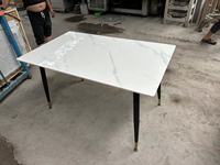 Table à manger moderne en ardoise, vente en gros, pas cher, dessus de table en ardoise, table à manger en ardoise à vendre, d'occasion