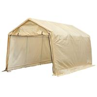 Abri Voiture Portable en Acier de Haute Qualité, Tentes de Fête D'Église Double Couche, Parois Latérales en Tissu PE, Vente en Gros pour Garage Automobile