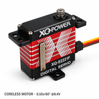 Nouveauté 2026 XQ-POWER XQ-S2221F Servo numérique plat à profil bas 21KG 0.10s rapide étanche 8.4V Pièces d'avion RC 1/12