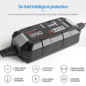 INSTABOX BC12 4 Chargeur intelligent entièrement automatique 6V <span class=keywords><strong>12V</strong></span> 4-80AH pour batteries au plomb et au lithium, pour scooter, <span class=keywords><strong>moto</strong></span>, bateau, UE - Product Image 2