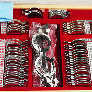 Autre étui à lentilles d'optométrie TLS-104, ensemble de lentilles d'essai métalliques concaves pour examen oculaire 345656 - Product Image 1