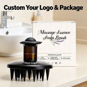 Hair Growth Tool Hair Serum Dispenser Oil Applicator <b>Scalp</b> Massage Comb Shampoo <b>Brush</b> for <b>Scalp</b> Treatment Hair Growth - Product Image 5
