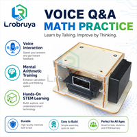 Kit d'arithmétique mentale vocale, modèle de calculatrice vocale STEM DIY pour projets scientifiques et apprentissage du codage des étudiants LT-YZ0138