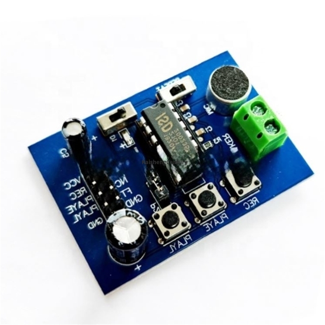 ISD1820 voice module (on-board microphone head) XD