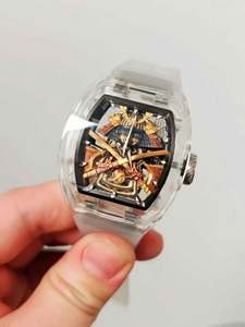 Reloj de Hombre Super Design 47 con Tourbillon de Cuerda Manual, Reloj Mecánico de Aleación de Titanio con Caja de Cristal, Reloj de Primera Calidad para Hombre - Product Image 2