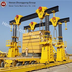 Grúa Pórtico Hidráulica Móvil de Viga Única de 80 Toneladas y 50 Toneladas de Alta Resistencia, Elevador de Barcos - Product Image 3