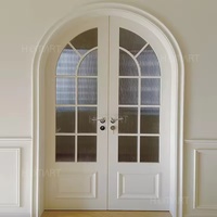 Portes intérieures en chêne de haute qualité européenne, à double battant, avec isolation phonique, design moderne pour salon et appartement