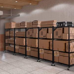 שטאל ריגל מתקפל מתכת מדפים מתקפל מדף אחסון מתכת פלדה מתלה מדפי מתכת בית אחסון מדף estante de casa - Product Image 4