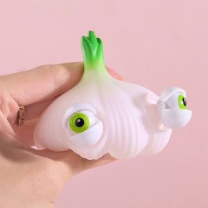 ของเล่นบีบตาโป่ง รูปผลไม้ แก้เครียด รูปกระเทียม ของเล่นยางสุดฮิตสำหรับเด็ก รุ่นใหม่ล่าสุด ปี 2024 - Product Image 2