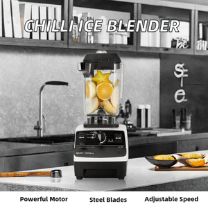 Thương mại Heavy Duty cơ khí máy xay sinh tố Máy ép trái cây Smoothie máy đa mục đích xử lý thực phẩm lưỡi thép không gỉ công suất cao - Product Image 2