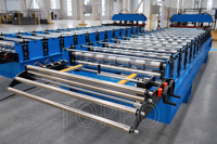 Machine de formage de tôles trapézoïdales IBR personnalisée en usine