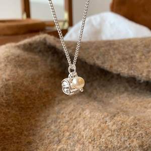 Collar de Plata de Ley S925 Wenchi de Alta Gama para Mujer, con Colgante de Diamantes Brillantes, Estilo Lujoso, Color Rosa Fresa Menta, con Dijes Finos - Product Image 3