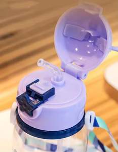 Bouteille d'eau en plastique pour enfants/bouteille 350 Ml/bouteille <span class=keywords><strong>gourde</strong></span> incassable - Product Image 3