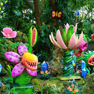 Cuộc sống Kích thước thực tế mô hình hoa animatronic giả thực vật bức tượng trong nhà vườn trang trí Quái Vật animatronic mô hình - Product Image 1
