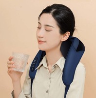 Masseur électrique 3D MINI pour le trapèze, le cou, les épaules et le dos, coussin pour le dos et le cou pour soulager la douleur avec chaleur apaisante
