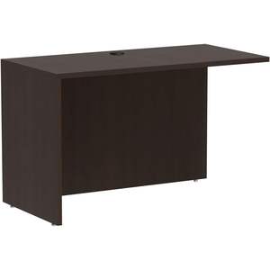 Serie Alera Valencia 47.25 pulgadas X 23.63 Pulgadas X 29.5 Pulgadas Escritorio Reversible Return/Bridge Shell Espresso para Oficina - Product Image 3