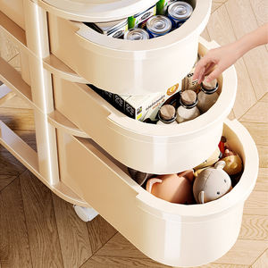 Henry 2/3/<span class=keywords><strong>4</strong></span>/5 couches Snack chariot de stockage tiroir Style chariot de stockage à la mode bébé produits chariot de stockage avec roues universelles - Product Image 4