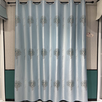 Stock d'usine Jacquard rideau occultant tissu décor à la maison pour salon décoration de la maison
