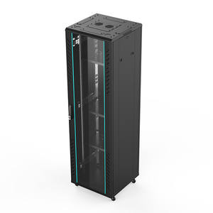 4u 6u 9u 12u 21u <span class=keywords><strong>24u</strong></span> 42u 47u gabinete de red de 19 pulgadas de montaje en <span class=keywords><strong>Rack</strong></span> puerta de vidrio servidor en <span class=keywords><strong>rack</strong></span> de centro de datos - Product Image 5