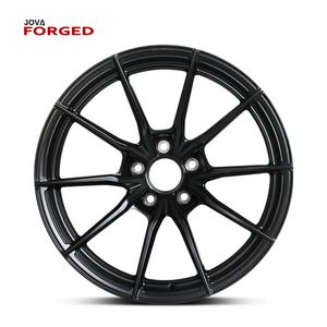 Jantes de voiture en alliage forgé noires à 5 trous pour SUV sport, décalées, 24 pouces - Product Image 3