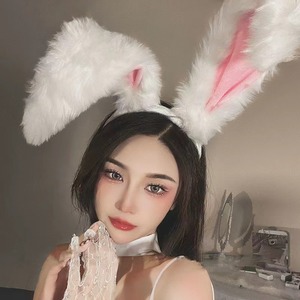 Vente chaude mode belle fourrure artificielle renard grande oreille bande de <span class=keywords><strong>cheveux</strong></span> femmes lapin oreille bande de <span class=keywords><strong>cheveux</strong></span> - Product Image 6