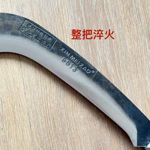 Coltello <span class=keywords><strong>da</strong></span> Potatura con Manico in Legno, Lama Affilata in Acciaio al Carbonio Forgiato, Attrezzo Agricolo per Taglio Rami - Product Image 3