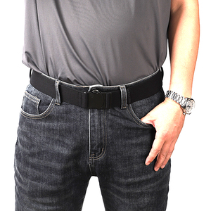 Ceinture en nylon Gina, fine, élastique, extensible, avec boucle en résine, longueur 120 cm, style décontracté, imprimé jacquard, pour homme et <span class=keywords><strong>femme</strong></span> - Product Image 2