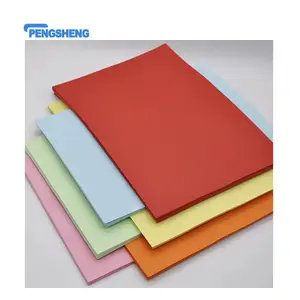Kertas lukisan kantor sekolah sisi ganda berwarna Premium warna A4 kertas salinan cetak untuk kerajinan Origami