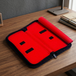 Estuche Portátil ASAP para Tijeras de Barbero, en Cuero PU, con Cierre, Cosido a Máquina y Ecológico, para Profesionales - Product Image 4