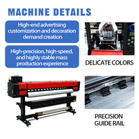 Impresora Plotter de 1.8m para Vinilo, Impresión Digital de Pancartas Flexibles, Precio de Máquina de Impresión de Gran Formato Xp600 I3200 con Tinta Eco Solvente