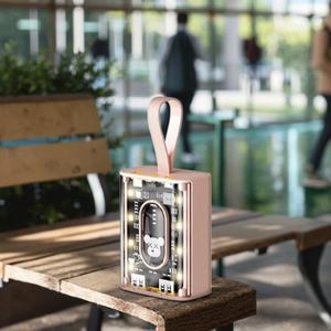 Batterie externe transparente tendance au design de dessin animé, grande capacité 20000 mAh, alimentation portable, cadeau promotionnel - Product Image 4