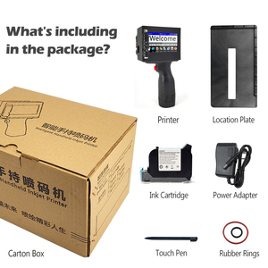 Impresora de inyección de tinta Tij manual, máquina de impresión portátil automática, con código de Fecha - Product Image 6