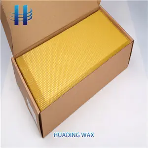 Beekeeping natural Bee Wax Comb Foundation with high purity for Bees