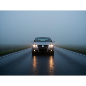 Faros Antiniebla Halógenos para Volkswagen Jetta 2000-2007, Marco Faro, Kit de Luces Delanteras, Luz Alta, Alto Rendimiento, Modelo Duradero P1818 - Product Image 2