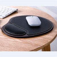 Repose-poignets pour clavier d'ordinateur de jeu en cuir au design moderne avec tapis de souris et logo personnalisé imprimé