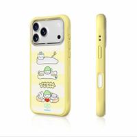 Coque de téléphone portable magnétique interchangeable avec motif animal, cadre en PET véritable à bords ondulés, compatible avec