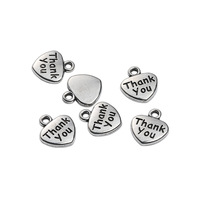 Pendentifs Cœur de Diable Ailé Gothique en Argent Vieilli, Style Y2K Grunge Punk, pour la Fabrication de Bijoux DIY (Colliers, Boucles d'Oreilles)