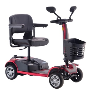 Scooter électrique pliable manuel confortable pour personnes âgées, idéal pour l'extérieur - Product Image 1