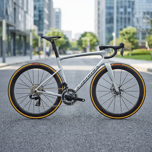 Vélo de route 700c, cadre en carbone, 12 vitesses, freins à disque doubles, vélo de course - Product Image 2