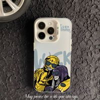 Ensemble d'étuis de téléphone PC en TPU Silver Couple pour iPhone 15 Pro Max Camera Protector Sublimation Design Compatible avec tous les modèles Pro Max