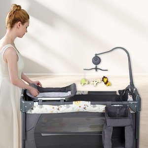 Giường xếp nhôm hợp kim SeaMind Factory, thoải mái, dùng làm cũi trẻ em, chơi, ngủ, đi học, dùng trong phòng ngủ - Product Image 3