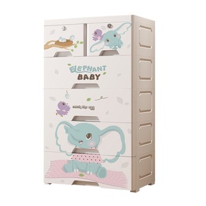 Armoire de rangement pour bébé la plus vendue de 50cm-Armoire à tiroirs conçue en dessin animé pour la chambre des enfants, également pour le rangement des jouets - Product Image 5