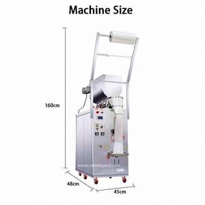 Machine à emballer liquide de sachet de bâton de pâte Ketchup <span class=keywords><strong>Mayonnaise</strong></span> 3/4 Machine de remplissage de cachetage latéral - Product Image 2