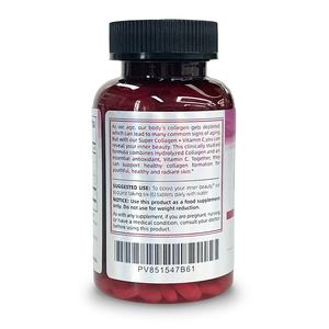 Tabletas de Colágeno con Vitamina C y Biotina, 360 Unidades, Sin GMO, Apoyo para el Crecimiento del Cabello, Brillo de la Piel, Fortalecimiento de Uñas y Salud Ósea - Product Image 4