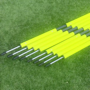 Football Training Equipment Marker Pole Spring Ground Pole 180CM Training Winding Pole Detachable 2-section Pole - Product Image 6