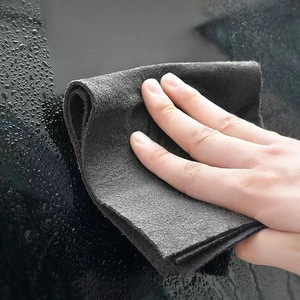 Glass Cleaning Cloth Thickened Residue Free For Car And Household Mirror Cleaning Rectangle Solid Color - Product Image 1