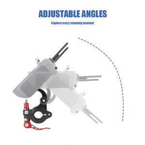 Supporto per attacco Clip da bici per DJI Air <span class=keywords><strong>3</strong></span> 3s/Mini 4 Pro/Flip/NEO telecomando RC <span class=keywords><strong>2</strong></span> Monitor di controllo per bicicletta morsetto accessorio di fissaggio - Product Image 5